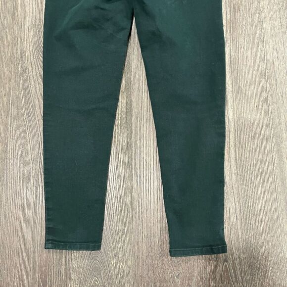Democracy Ab Technology Skinny Pants Mid Rise Slim Ankle Stretch Green Size 6 - Picture 10 of 11